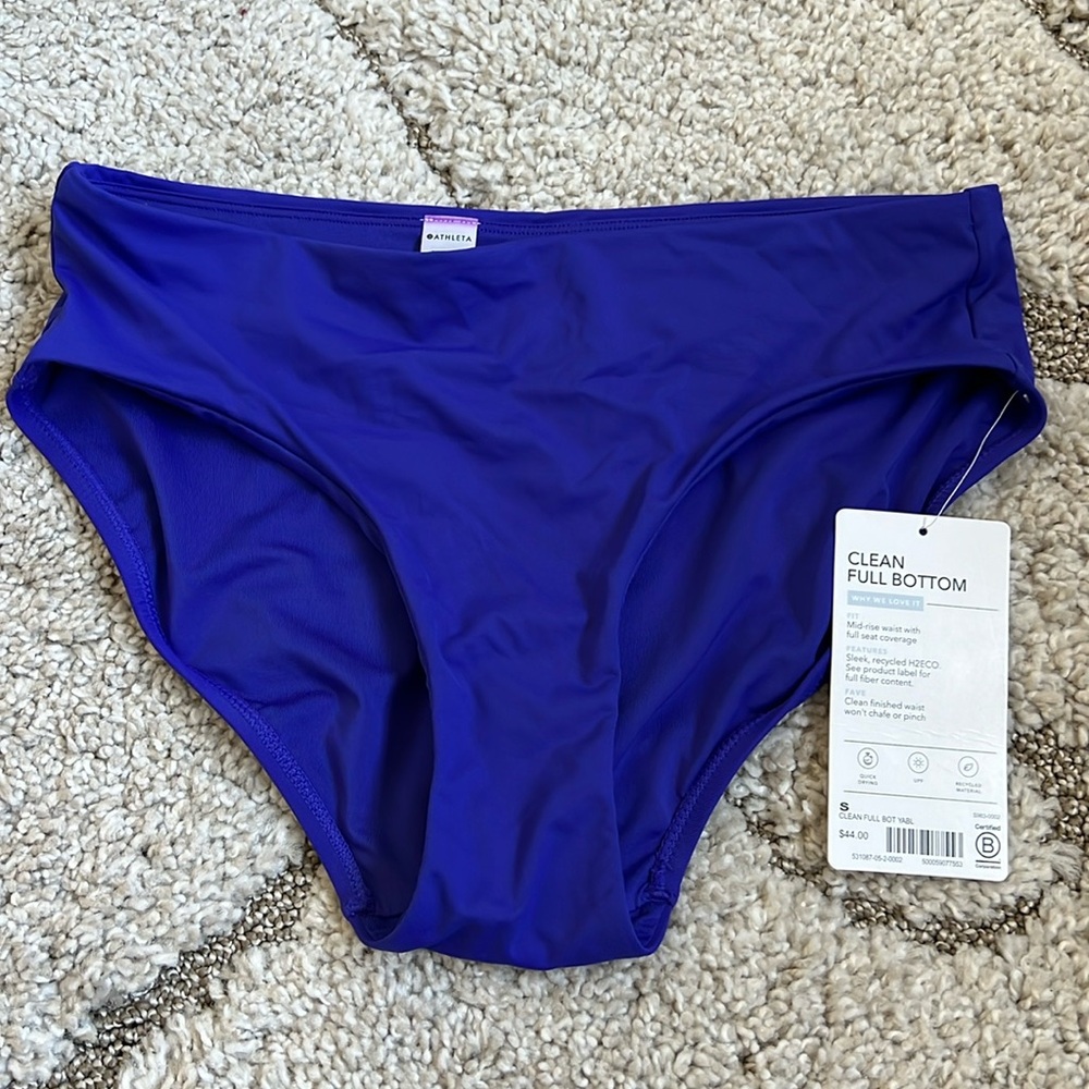 Athleta Blue Clean Full Bottom